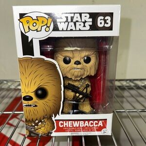 Funko Pop! Star Wars Chewbacca Vinyl Figure - Brown and Black #63